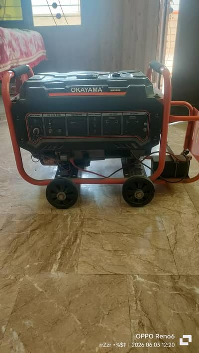 Okayama company hai. good condition. 3.5 maximum output hai.