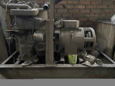 Lister 2 cylinder 15 kva generator