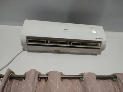 Haier DC inverter available for sale 1 ton good working condition