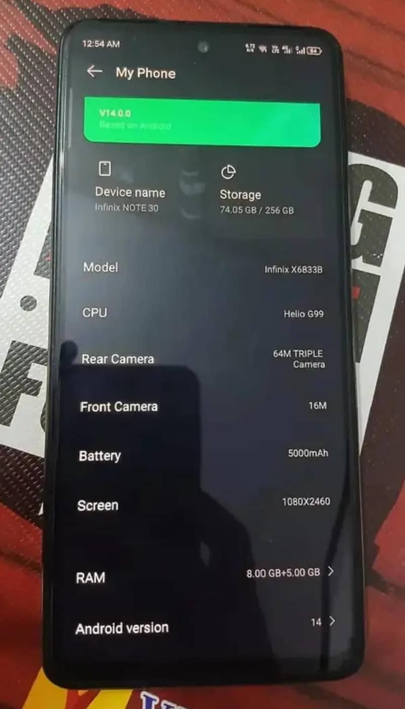 Infinix Note 30 5