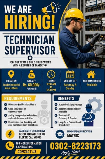 Electrical Supervisor
