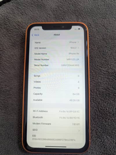 Apple iPhone XR 17 pro converted