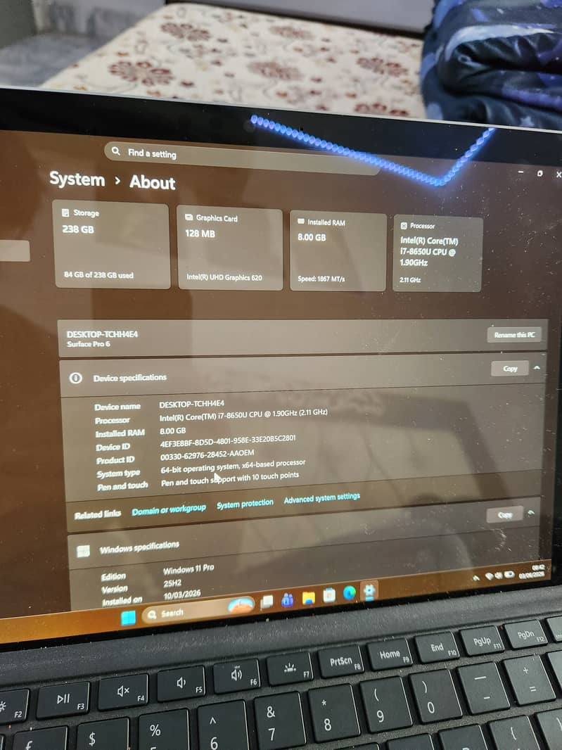 SURFACE 6PRO 2