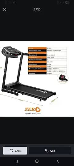 Treadmill (ZT R-15) Fitnees (Running Machine