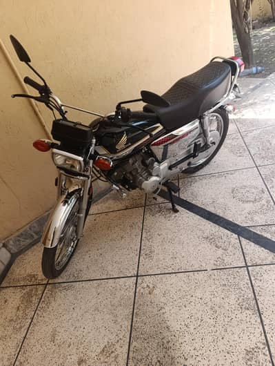 Honda CG125 self start
