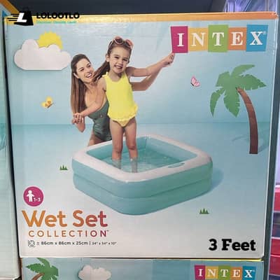 Inflatable Kids Swimming Pool 3 ft , Baby Pool, All Sizes Available