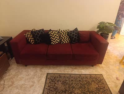 used l shape  sofa for sale wooden structure