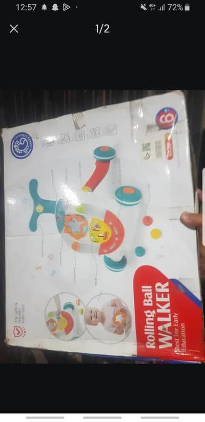 Baby Rolling ball walker