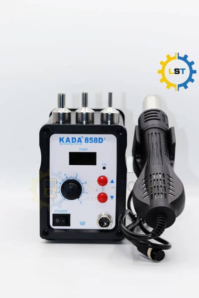 KADA 858D² Digital SMD Rework Station Hot Air Blower -10/10 Condition