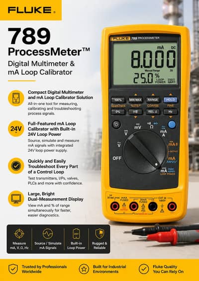 Fluke 789 ProcessMeter In Pakistan | Fluke Loop Calibrator