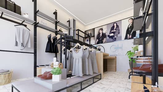 Lower Ground Floor Commercial Brand Outlet For Sale Near Eiffel Tower Bahria Town