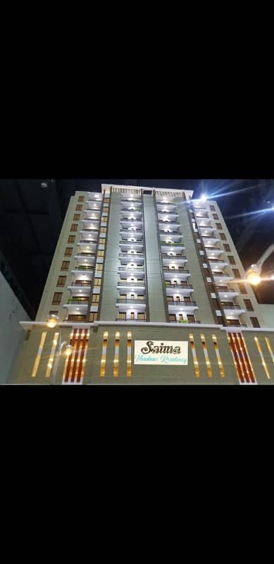 BRAND NEW READY TO MOVE FLAT SAIMA MEADOWS RESIDENCY SECTOR Y4,GULSHAN-E-MAYMAR