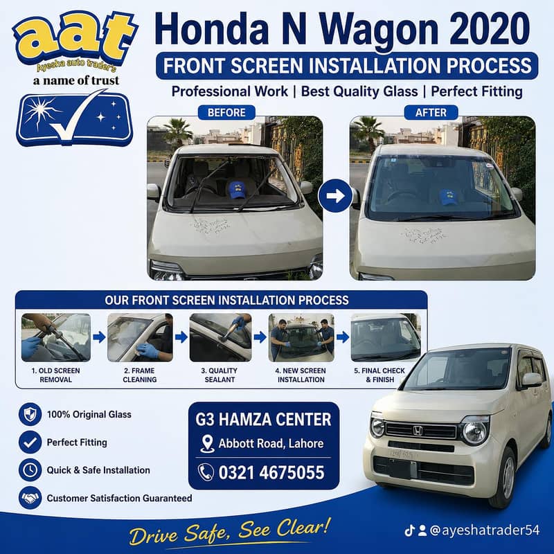 wind screen specialist. 3