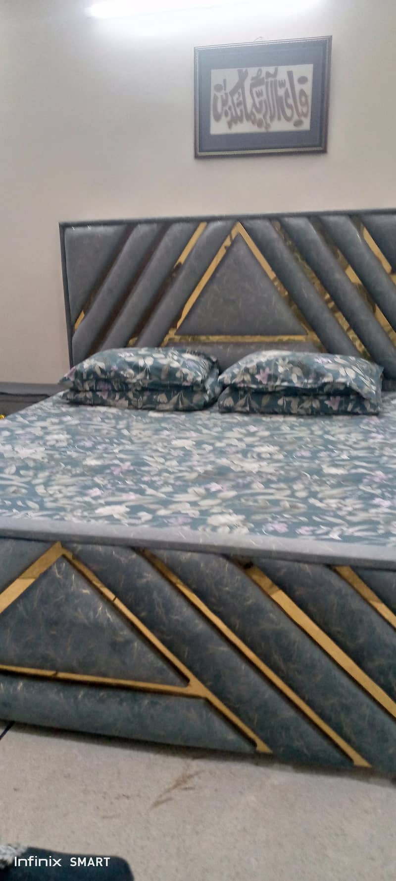 king size bed two side table dressing table 5