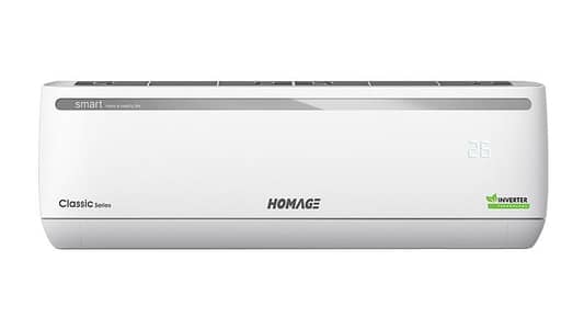 homeage 1.5 ton inverter ac 2 season used in Excellent condition.