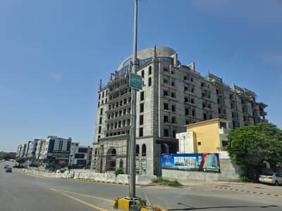 Lucrative 4 Marla Commercial Plot Ground + 5stroies Sector H block C7 DHA phase islamabad