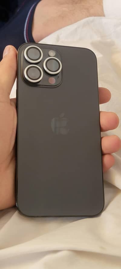 iphone14promax non pta 256gb 96helth just panel change but original