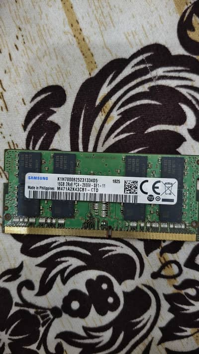 Laptop Ram 16GB 2666 MHZ samsung