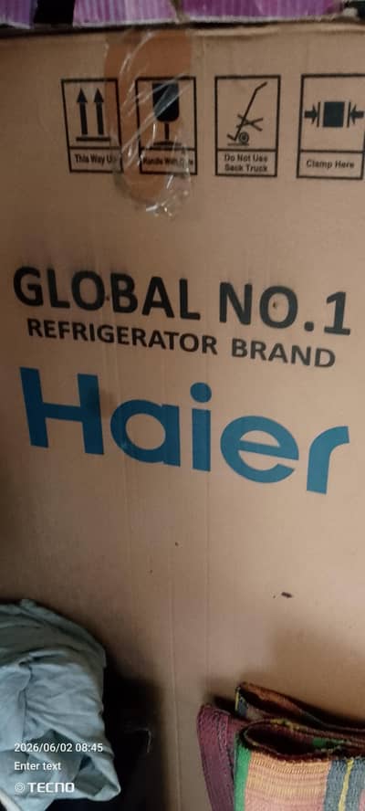 Haier Fridge Brand New Box Pack"