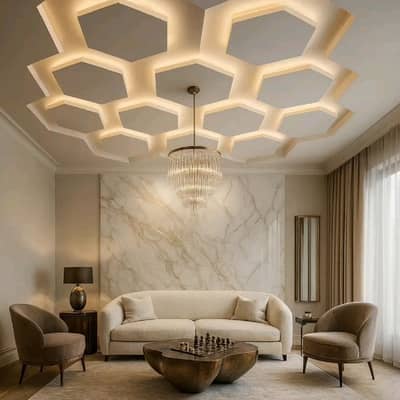 gypsum ceiling/Dampa ceiling/ceiling/POP Ceiling/FalseCeiling/ pvc