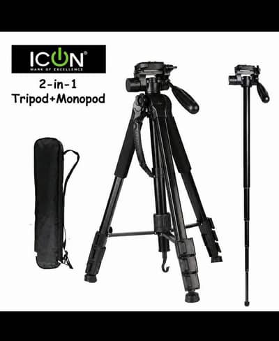 ICON TRIPOD, Monopod Digital Camera DSLR Video
