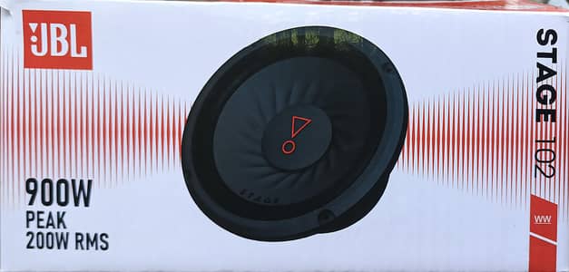 JBL 10" Car Subwoofer 200W RMS 4 Ohm