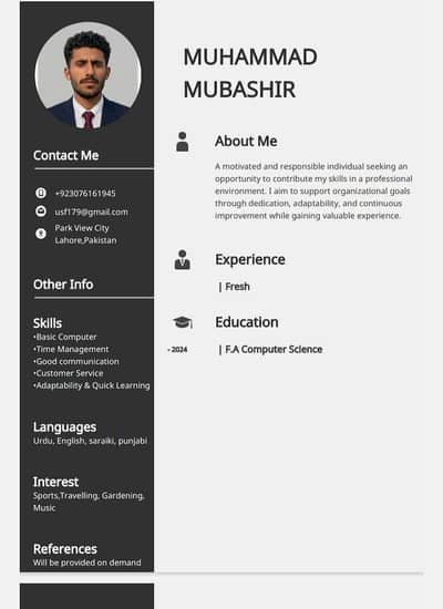 I need Job