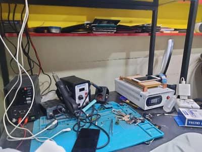 mobile repairing setup