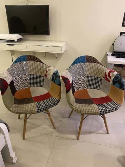 2 Chairs (Multi-Color)