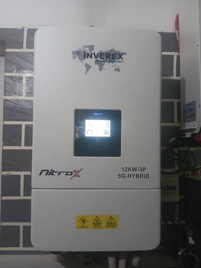 Inverex nitrox 12kw hybrid inverter 3phase