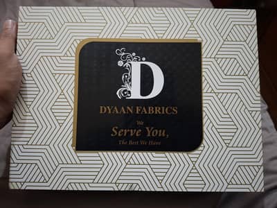Dyaan Fabric's Premium Unstitched Washenwail suit