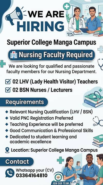 Nursing lecturer/ Teacher