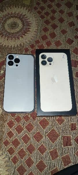 iPhone 13 pro max 87% golden colour with Box