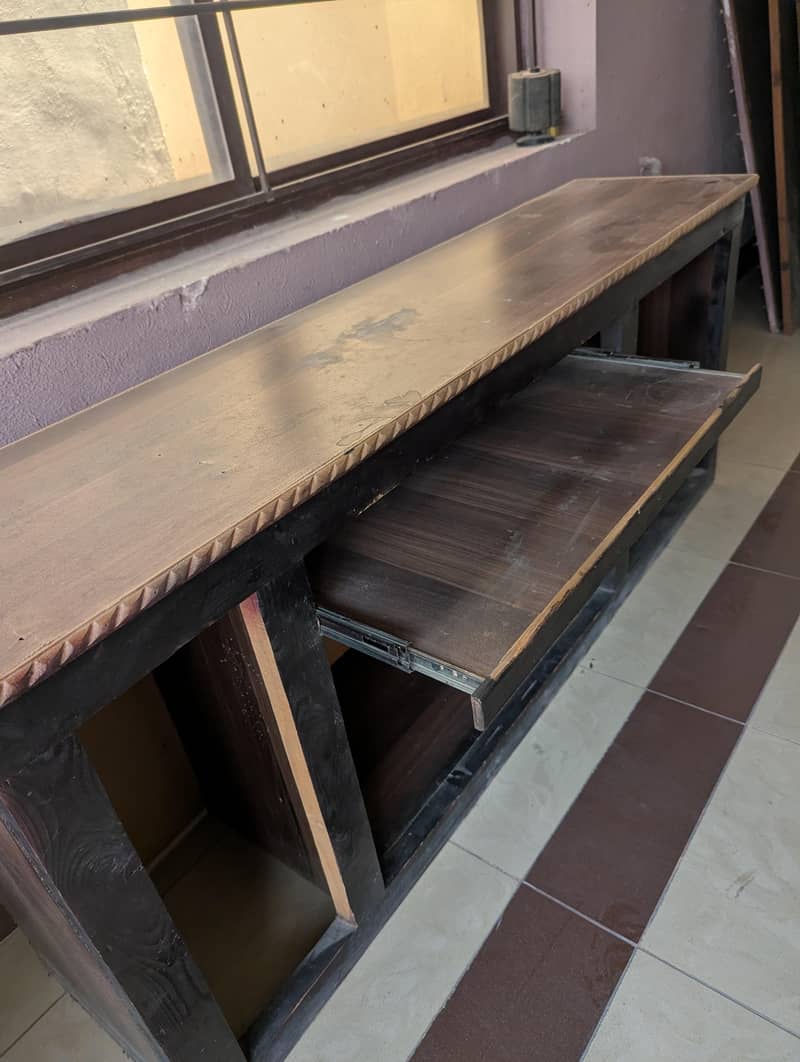 Wooden Computer Table 2