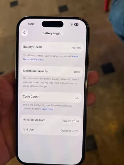 Apple iPhone 16 Pro 256 jv