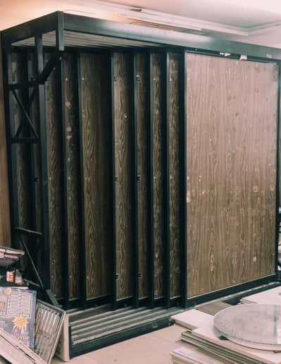 SALE 5 Tile Slider Rack used