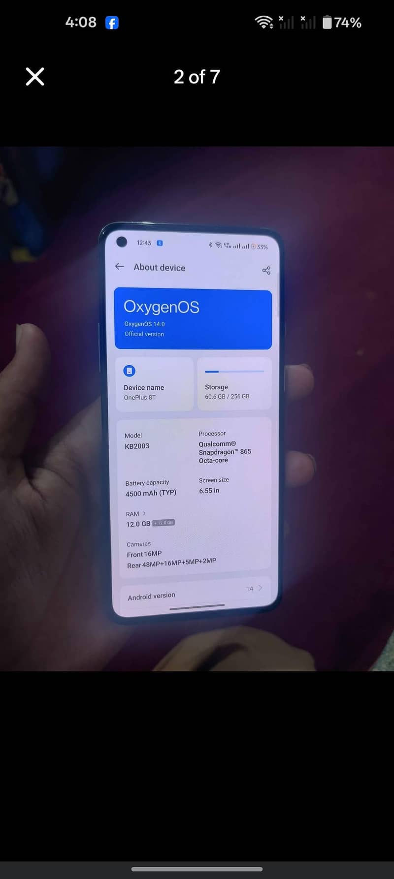 One Plus 8T 1
