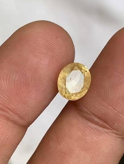 Ceylon yellow sapphire