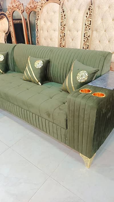 6 Seater sofa set -Comfort sofa set- Poshis sofa set - Sofa set