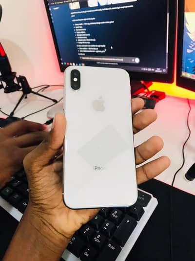 iphone x 256GB  (no open no repair) (PTA approved) all ok