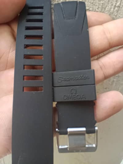 Omega Seamaster 20mm Black Rubber Strap  Ref. 98000085 JAH 64