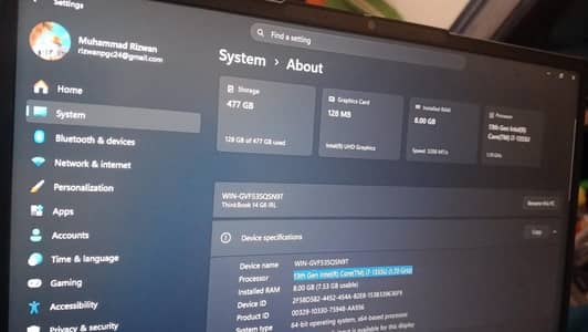 Lenovo laptop