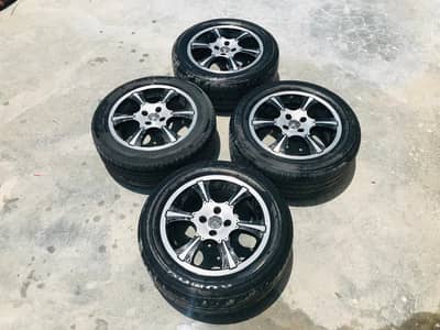16 inch alloy rims with Tyres