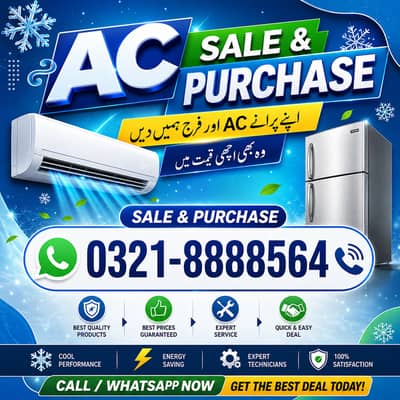 Ac sale & purchase/ old ac/scrap ac/all type ac buy/best prices