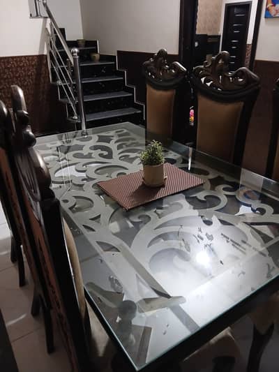 6 chair dining table set