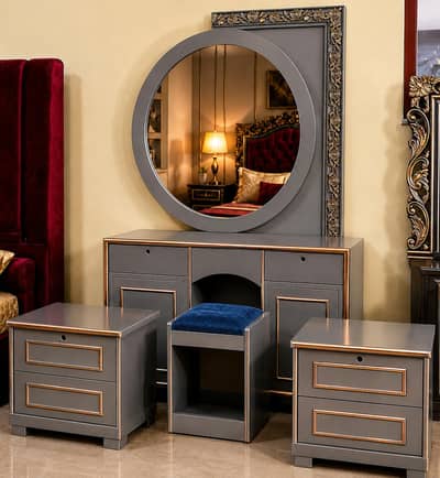 Royal Sapphire King Bed Set – Complete Bedroom Collection