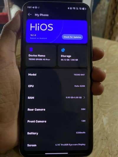 Tecno Spark 40 Pro plus 8+256GB