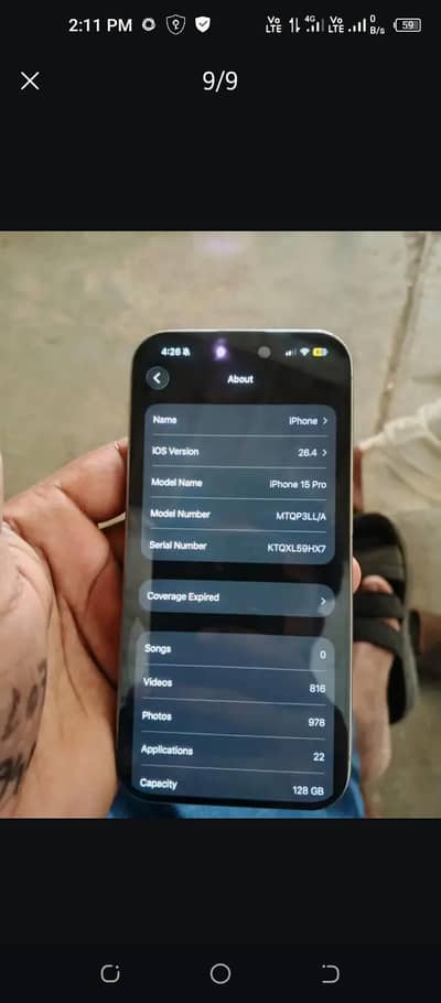 Apple iPhone 15 Pro