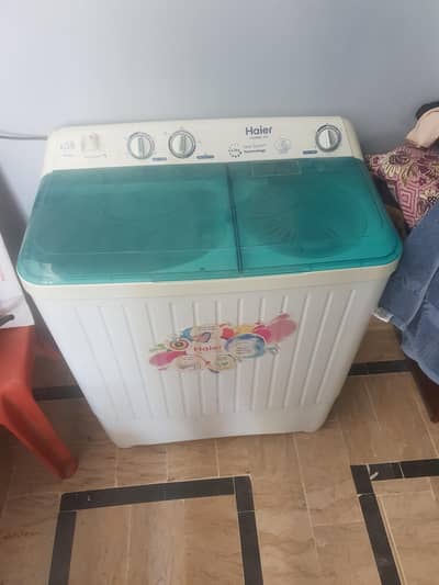 Haier washing machine and dryer