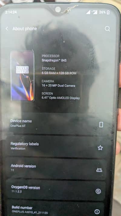 one plus 6t